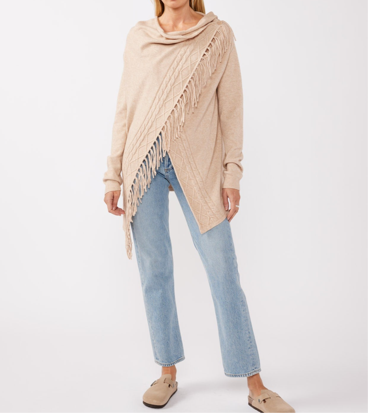 Fringe cardigan