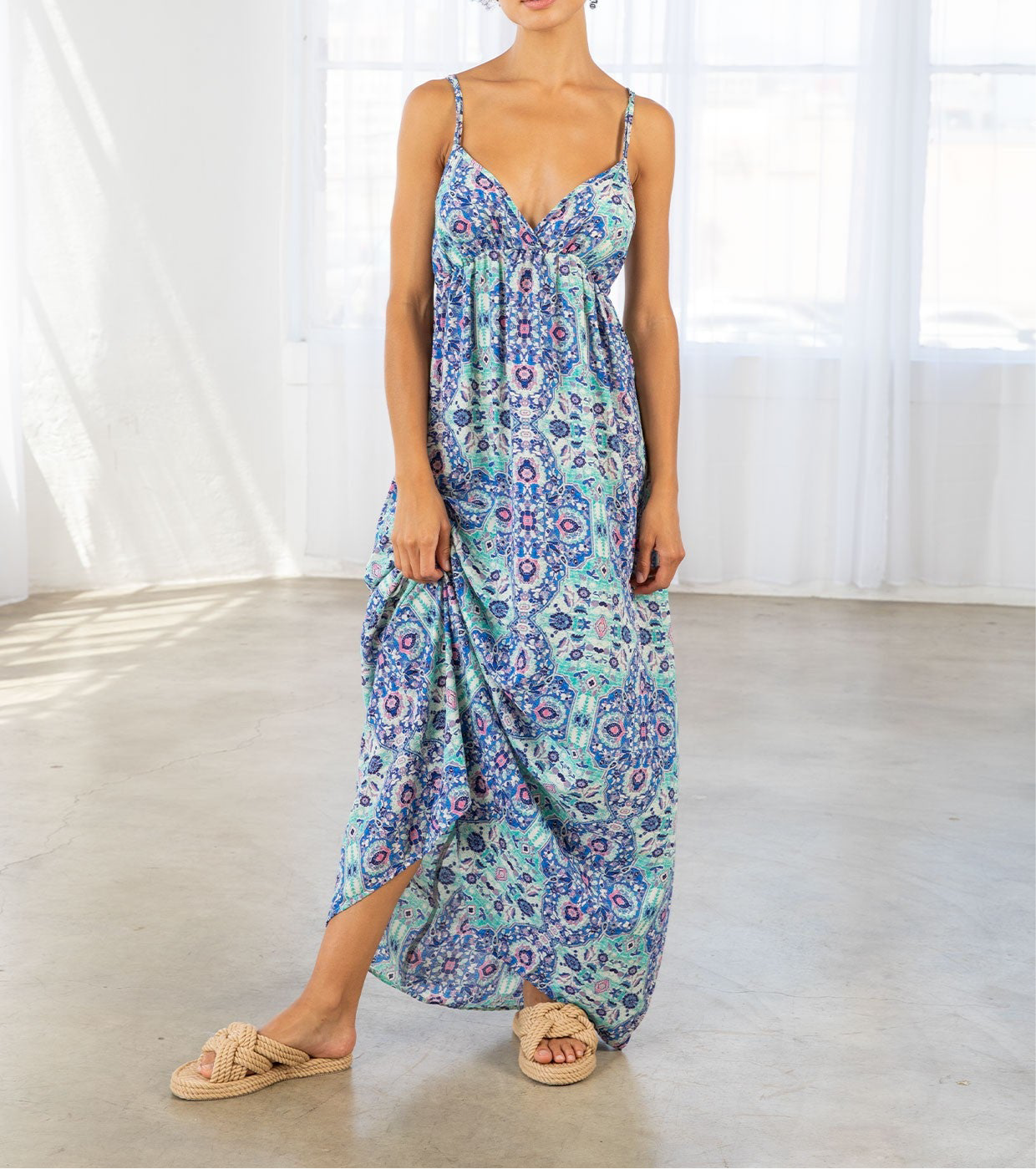 Double strap Maxi Dress