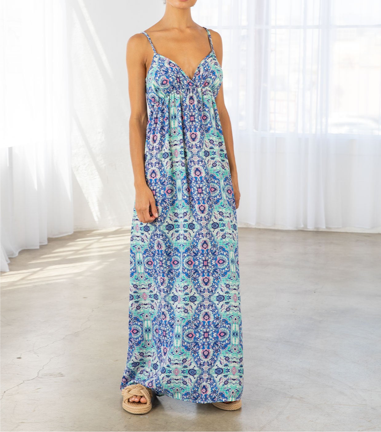 Double strap Maxi Dress