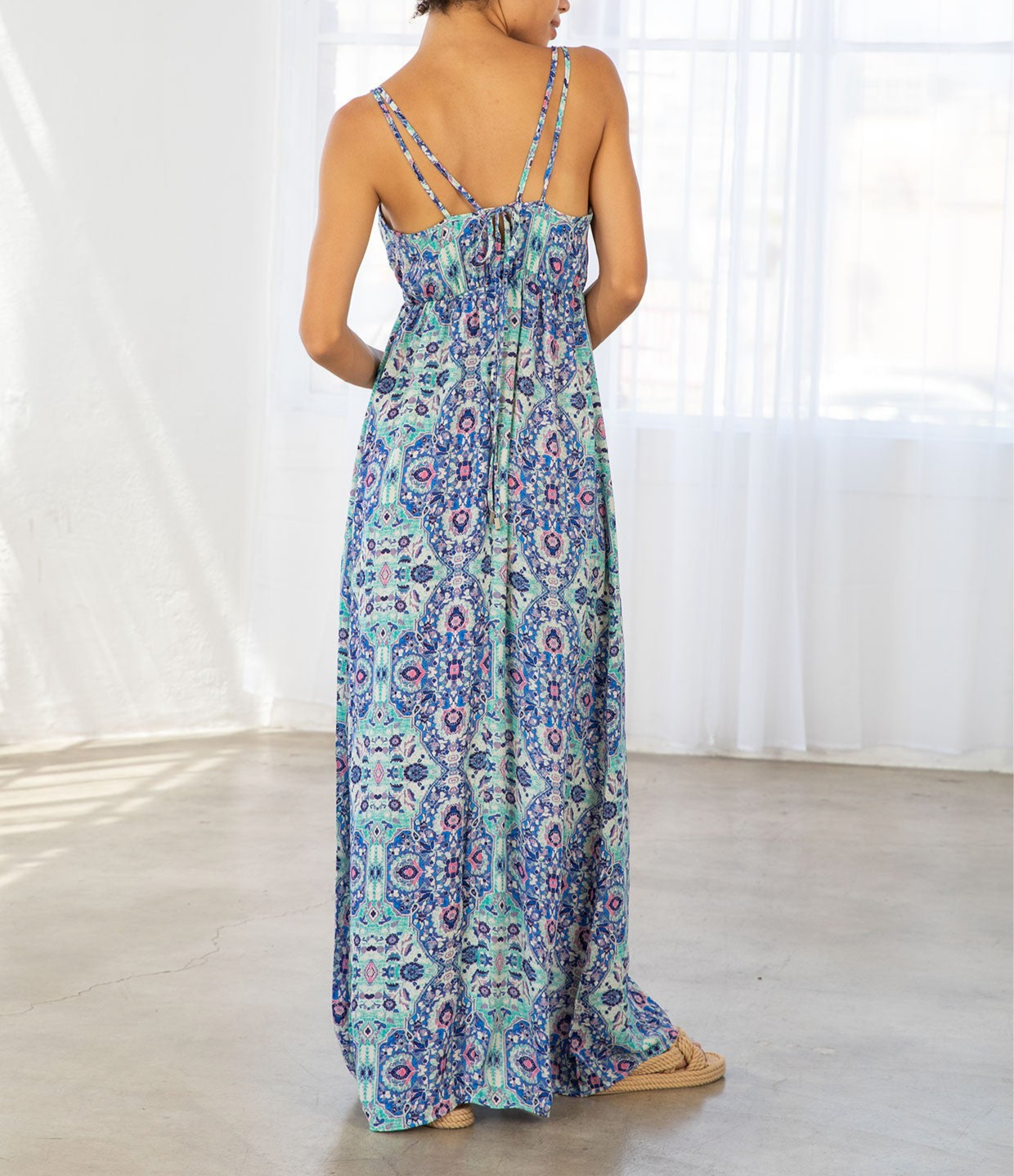 Double strap Maxi Dress