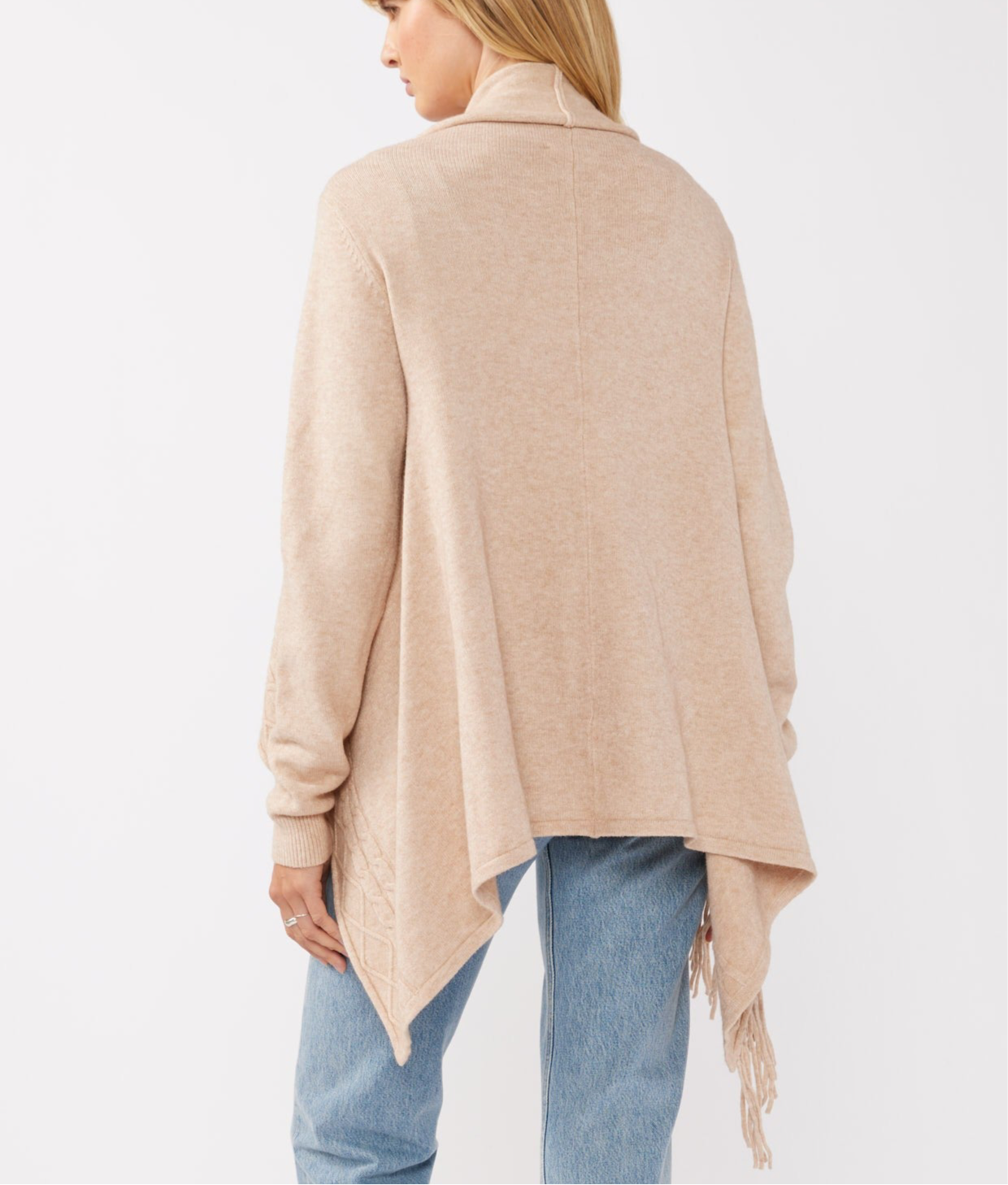 Fringe cardigan