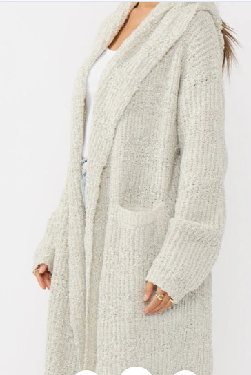 Hooded Cardigan