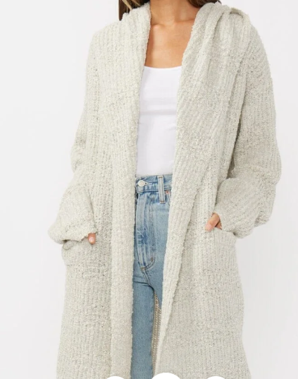 Hooded Cardigan