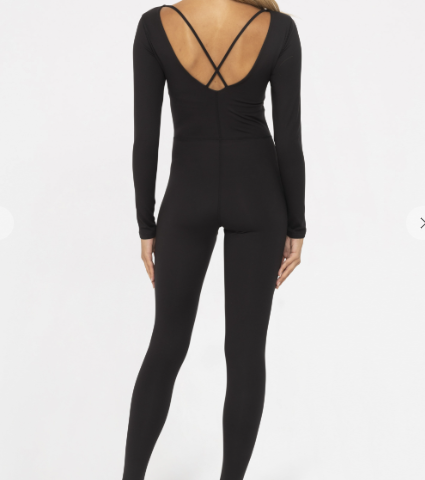 Long Sleeve Stirrup Jumpsuit