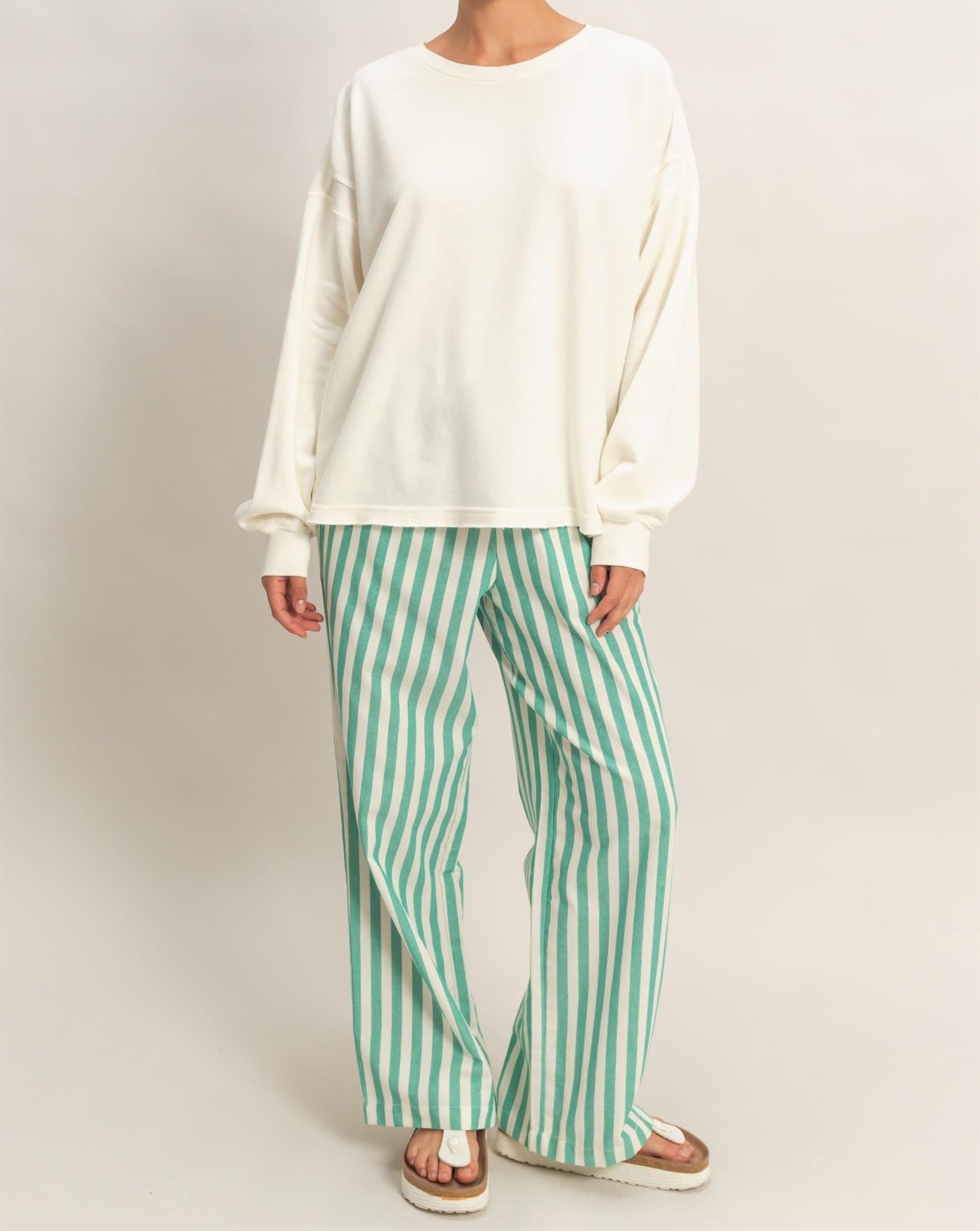 oversized open back