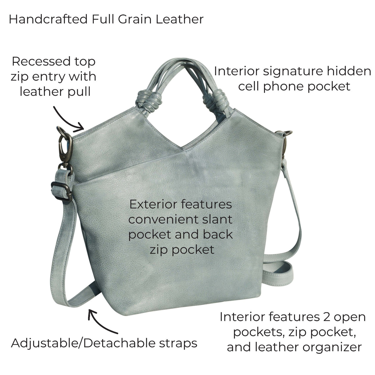 Latico Nash Crossbody Tote