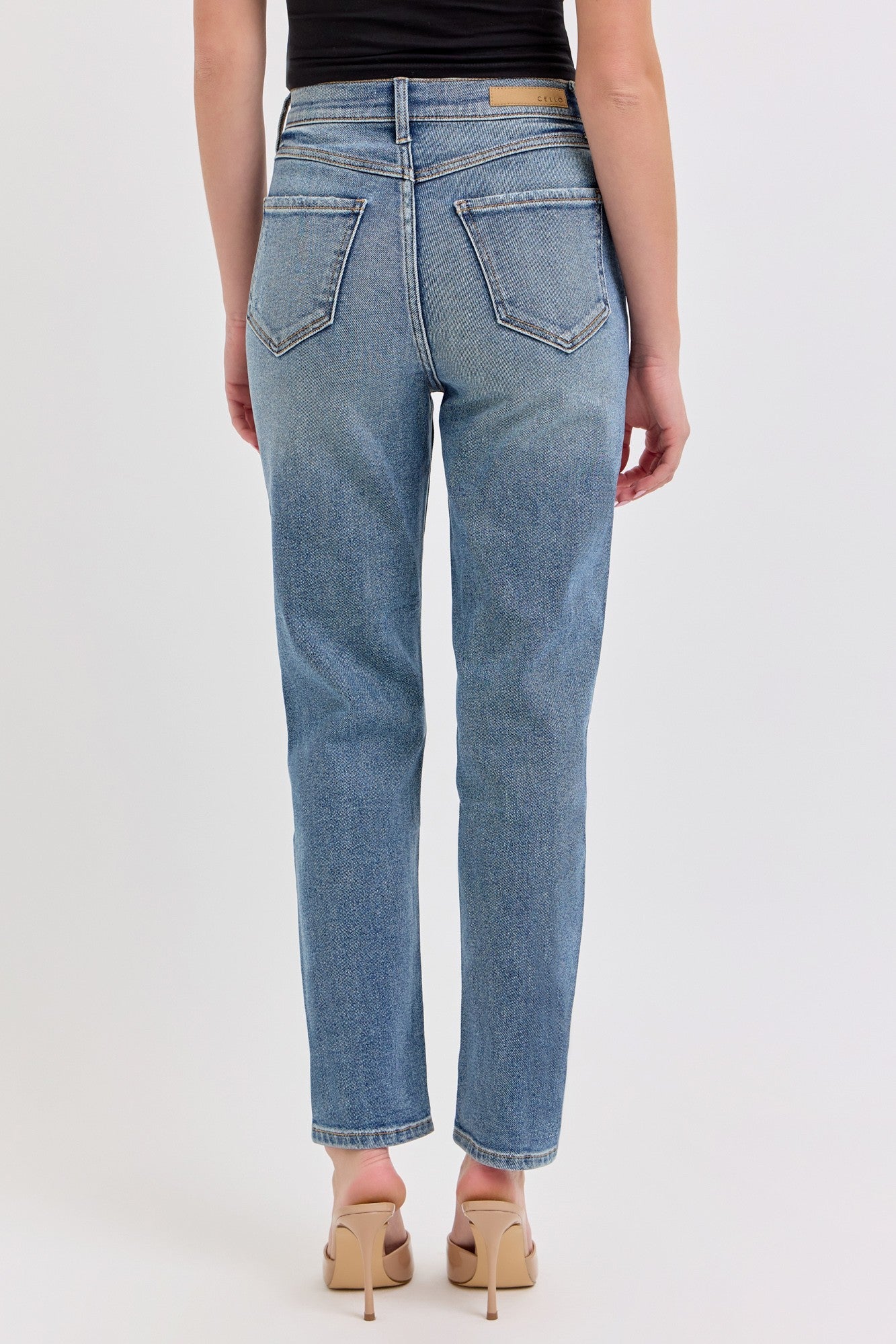 High Rise Mom Jean