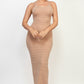 Knitted midi dress