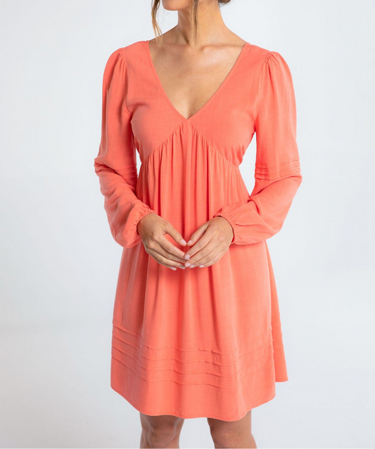 Salmon Short Dress