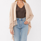 Fringe cardigan