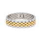 Rolly Two Tone Bracelet