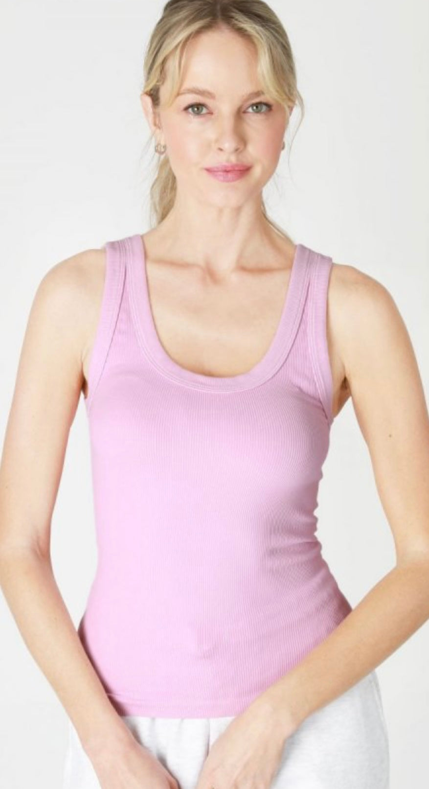 Reversible Ribbed Tank Top