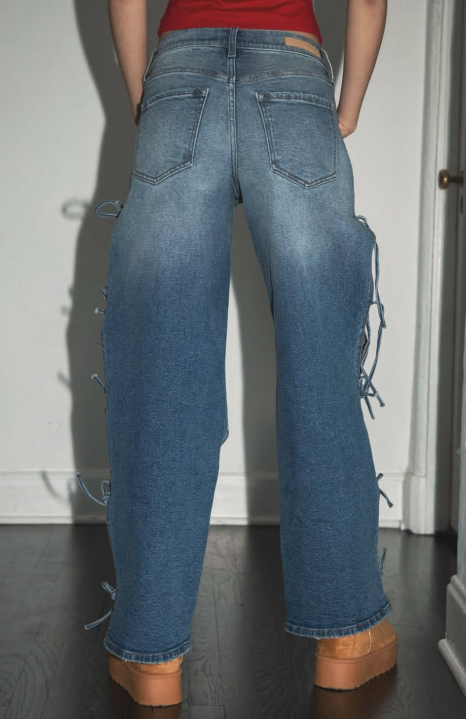 Mid Rise Baggy Dad Jean