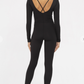Long Sleeve Stirrup Jumpsuit