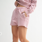 Mineral wash luxe shorts