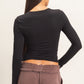 Black Sleeve Shirt