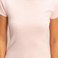 crew neck short sleeve top